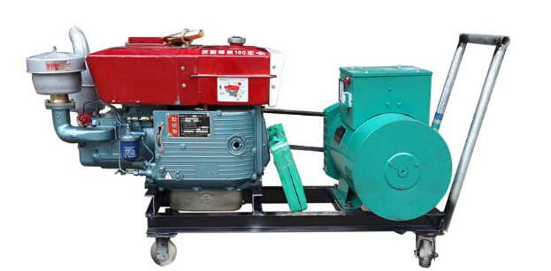 重庆渝中二手上柴10kw小型柴油发电机